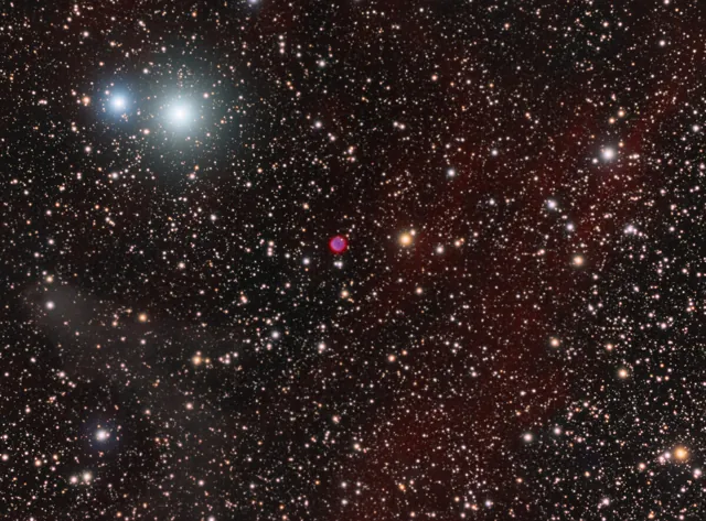 The field surrounding HorFulEvReb 1, nicknamed Sam's Nebula